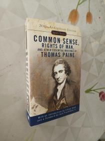 Common Sense, The Rights of Man and Other Essential Writings of Thomas Paine