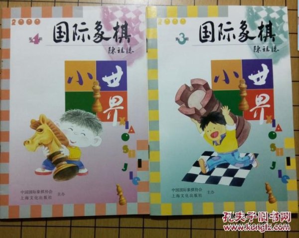 国际象棋小世界 （2000年3-4）共2册