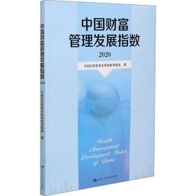 中国财富管理发展指数 2020 财富论坛 中国财富管理发展指数课题组 新华正版