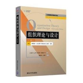 组织理论与设计 3版 大中专文科经管 (美)理查德·l.达夫特 新华正版