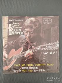 【老黑胶唱片】1971年 美国著名乡村民谣歌手 约翰·丹佛（John Denver）专辑Poems, Prayers And Promises
