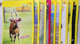 中国儿童画报动物大世界 2021年7-8.9.11.12期+2022年第2.3.4.5.6期  共9本合售