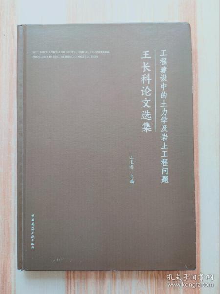 工程建设中的土力学及岩土工程问题——王长科论文选集