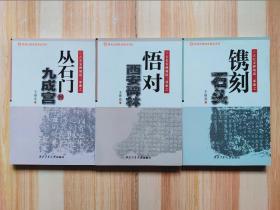 古长安碑刻说三部曲之： 悟对西安碑林、镌刻石头、从石门到九成宫 （全三册）