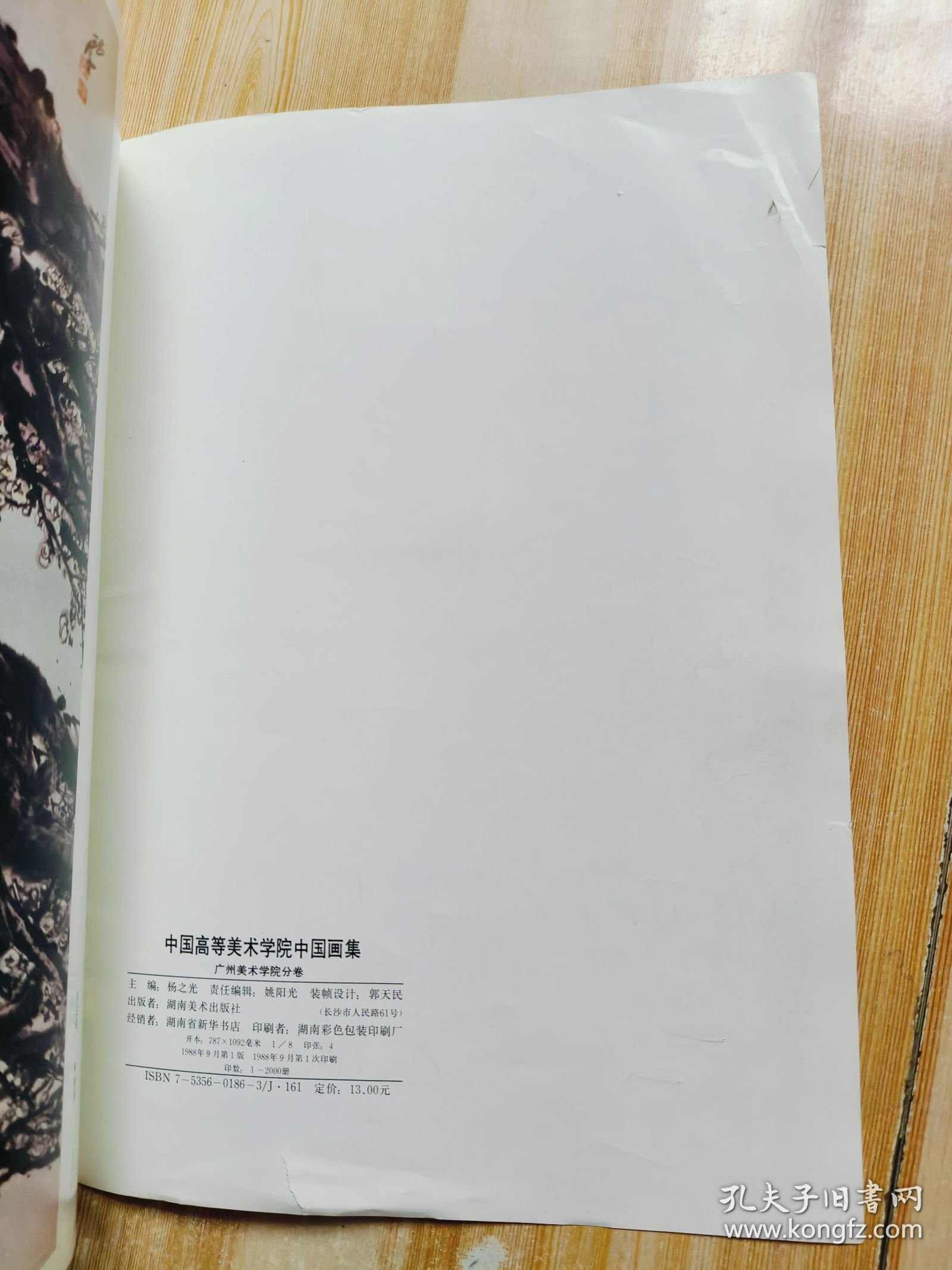 中国高等美术学院中国画集