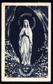◆ 法国明信片实寄1939年 --------------- 圣女雕塑