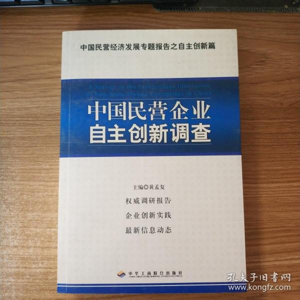 中国民营企业自主创新调查