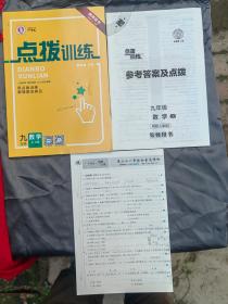 点拨训练教师用书 数学（九年级上册）R版.人教版