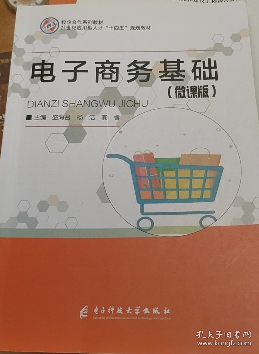 电子商务基础(  微课版) 盛海召  杨洁  龚睿 电子科技大学出版社 9787564714567