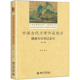 中国古代文学作品选注 隋唐五代宋辽金元（第3版）