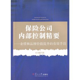 保险公司内部控制精要  复旦大学出版社 9787309084702