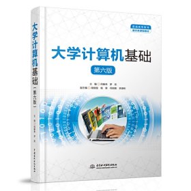 大学计算机基础(第六6版)(普通高等教育通识类课程教材) 何振林 罗奕 中国水利水电出版社 9787517093978