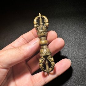 藏传纯铜五股金刚杵
