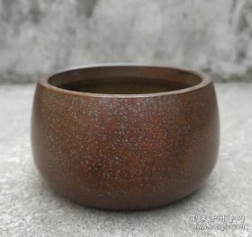 宣字底 铜钵 香炉