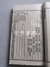 增补尚友录 6册全  张伯琮增补 光绪十四年（1888年）著易堂铜版 巾箱本