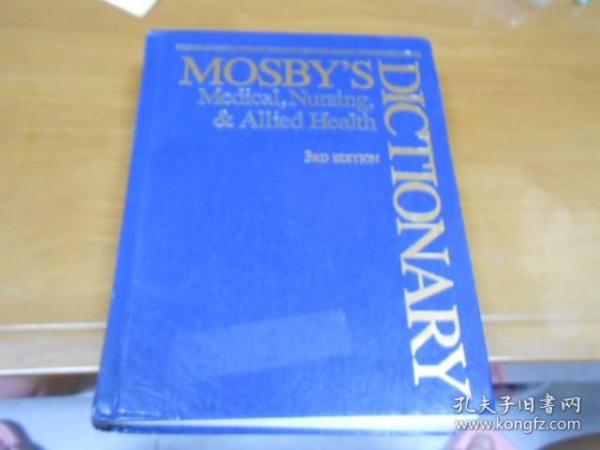 英文原版：mosbys dictionary....（16开1990印精装）C2
