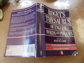 roget s thesaurus of english words and phrases  英文单词和短语.....英文原版  040301