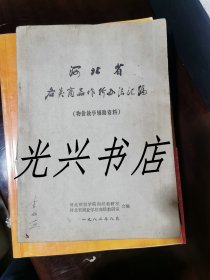 河北省各类商品作价办法汇编（物价教学辅助资料）