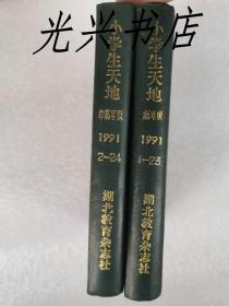 小学生天地  低年级1991年1－23 中高年级合订本1991年2－24