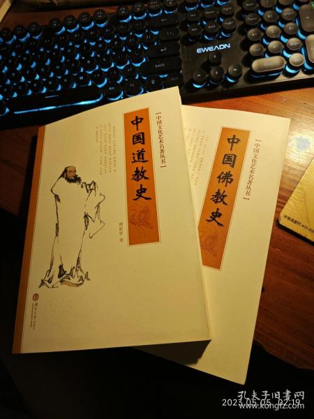 正版全新包邮 湖南大学出版社【中国宗教历史两种】《中国佛教史》（近代佛学家教育家、民国东南大学校长蒋维乔名著）+《中国道教史》（网上稀少，商务印书馆1937年首版，是第一部中国道教通史专著，作者身份扑朔迷离）