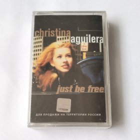 俄版磁带 Christina Aguilera - Just Be Free 俄罗斯版磁带全新未拆