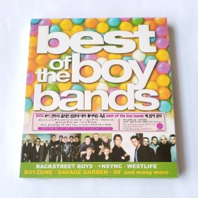 韩版全新 欧美流行男团精选集 Best Of The Boy Bands 韩国版CD+DVD全新未拆带贴纸 侧边轻微褪色 A1 Backstreet Boys 98˚ NSYNC Savage Garden Westlife 后街男孩 超级男孩 西城男孩 野人花园 98度合唱团