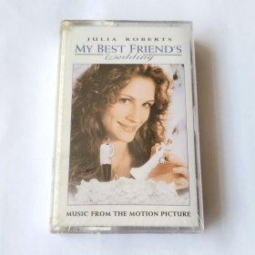 韩版磁带 《我最好朋友的婚礼/新娘不是我》电影原声带 My Best Friend's Wedding (Music From The Motion Picture) 韩国版磁带全新未拆 封膜有破洞