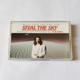 欧版磁带 Yanni - Steal The Sky 雅尼 HBO电影《偷天换日》原声带 拆封九五新 磁带掉粉 已试听 音质还行