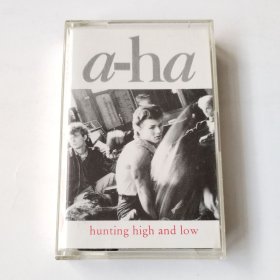 欧版磁带 a-ha - Hunting High And Low 欧版磁带 德国制造 黑卡 二手七成新 播放基本正常 盒有轻微瑕疵