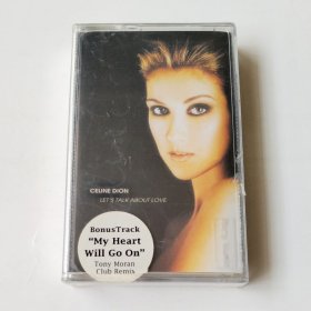 土耳其版 Celine Dion - Let's Talk About Love 土耳其版磁带全新未拆 盒有轻微瑕疵 外封膜轻微破损 席琳狄翁 席琳迪翁
