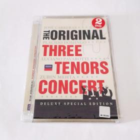 俄罗斯版 The Original Three Tenors Concert (Deluxe Edition) 2DVD 三大男高音1990罗马演唱会双碟豪华版 俄版全新未拆 盒裂 帕瓦罗蒂 多明戈 卡雷拉斯 Luciano Pavarotti Placido Domingo Jose Carreras Zubin Mehta