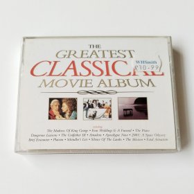 英版磁带 The Greatest Classical Movie Album 经典电影古典音乐合辑 英国版磁带 双卡带套装 拆封九成新 播放正常