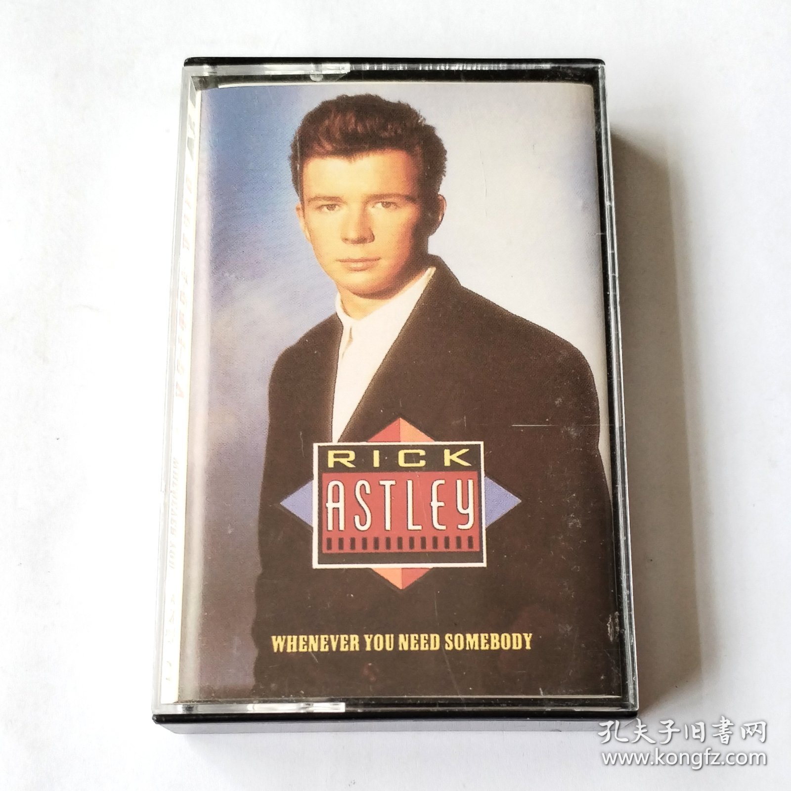 西班牙版 Rick Astley - Whenever You Need Somebody 西班牙版磁带 二手八成新 A面播放正常 B面左声道没声音 便宜处理