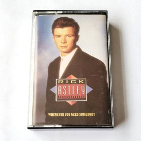 西班牙版 Rick Astley - Whenever You Need Somebody 西班牙版磁带 二手八成新 A面播放正常 B面左声道没声音 便宜处理