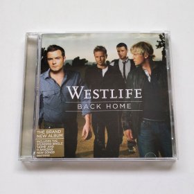 新加坡版 Westlife - Back Home 西城男孩 新加坡版CD 品好九成新 碟仅有少量很细微的划痕 内附SonyBMG唱片宣传单1张 含王力宏杨丞琳