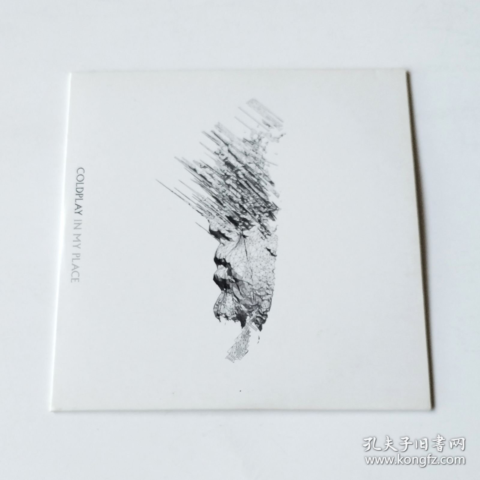 欧版宣单 Coldplay - In My Place 欧版纸卡宣传单曲CD 1曲 拆封八五新 酷玩乐队