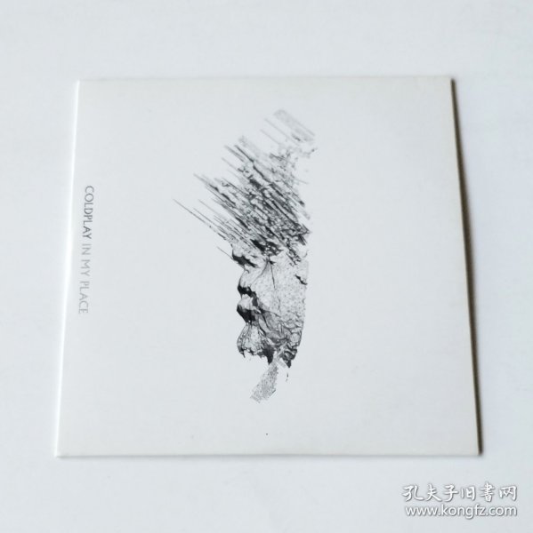 欧版宣单 Coldplay - In My Place 欧版纸卡宣传单曲CD 1曲 拆封八五新 酷玩乐队