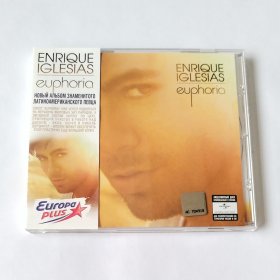 俄版仅拆 Enrique Iglesias - Euphoria 安立奎 俄罗斯版CD带侧标 品好九五新 简化版歌本