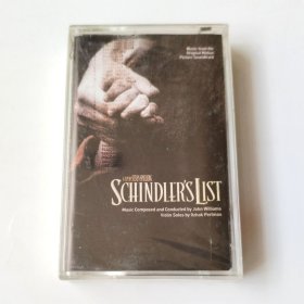 土耳其版 《辛德勒的名单》电影原声带 John Williams - Schindler's List (Music From The Original Motion Picture Soundtrack) 土耳其版磁带全新未拆 RAKS制造 外封膜轻微破损