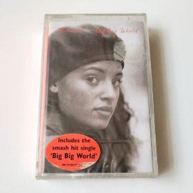 欧版磁带 Emilia - Big Big World 欧版磁带全新未拆 封膜旧
