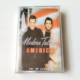 土耳其版 Modern Talking - America (The 10th Album) 土耳其版磁带全新未拆 外封膜轻微破损 摩登语录 荷东 猛士 的士高 迪斯科 舞曲