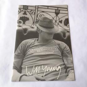 Will Young - Live 2004 2004年巡演场刊 原版九成新 威尔·杨