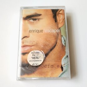 欧版磁带 Enrique Iglesias - Escape 欧版磁带全新未拆 安立奎
