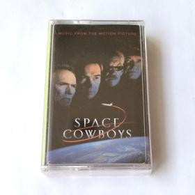 欧版磁带 《太空牛仔》电影原声带 Space Cowboys (Music From The Motion Picture) 欧版磁带 未拆 盒有一道小裂痕