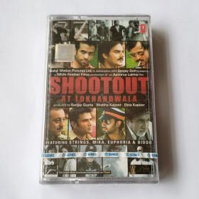 印度版磁带 《枪战 Shootout At Lokhandwala》电影原声带 (阿米达普·巴强/桑杰·达特/桑尼尔·谢迪主演) 全新未拆 宝莱坞音乐 Anand Raaj Anand / Biddu / Strings / Mika Singh / Sukhwinder Singh