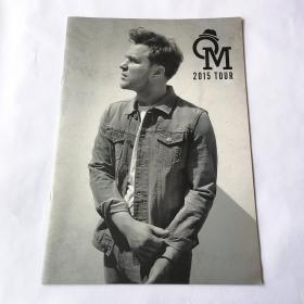 Olly Murs 2015年巡演场刊 原版八五新 背面底部有点脏 奥利·莫尔斯