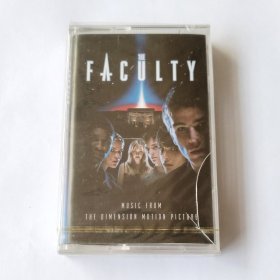 欧版磁带 《老师不是人》电影原声带 The Faculty (Music From The Dimension Motion Picture) 意大利进口欧版磁带 未拆盒裂