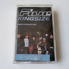 欧版磁带 Five - Kingsize 超大号 欧版磁带 未拆 塑料盒严重压裂