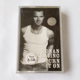 印尼版磁带 Ronan Keating - Turn It On 印度尼西亚版磁带 全新未拆 盒背面有瑕疵 罗南基汀