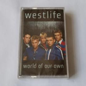 意大利版全新 Westlife - World Of Our Own 意大利版磁带全新未拆 西城男孩 《我们的世界》